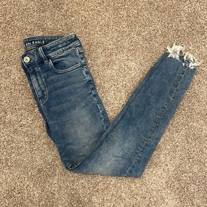 American Eagle Next Level Stretch High Rise Jeggings Size 8